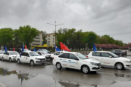 Студенты НТИ приняли участие в Краевом авто-мотопробеге