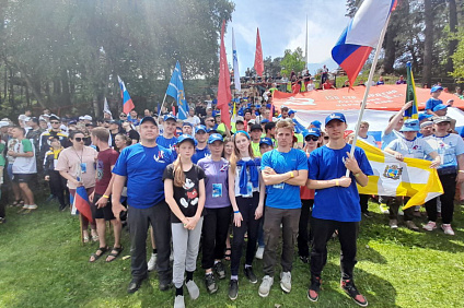 Команда НТИ приняла участие в туристическом слете «Вахта Памяти-2022»