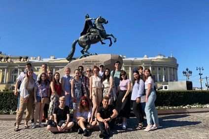Студенты СКФУ побывали в Санкт-Петербурге