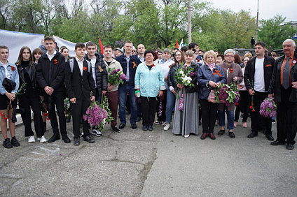 Коллектив НТИ принял участие в праздновании Дня Победы