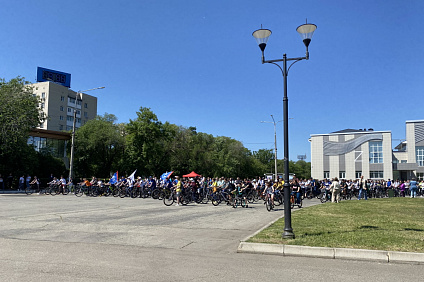 Студенты НТИ приняли участие в велопробеге
