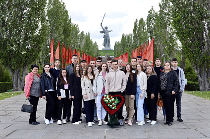 Воспитательно-патриотическая поездка студентов НТИ СКФУ в город-герой Волгоград