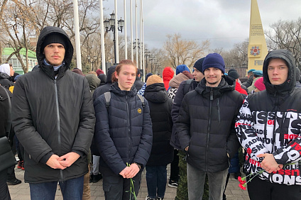 Студенты и сотрудники НТИ отдали дань памяти защитникам Невинномысска